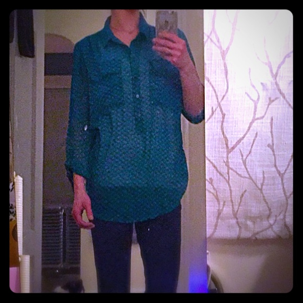 Liz Claiborne Silk Blouse - Picture 5 of 5